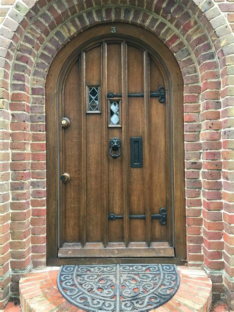 tudor style front doors|tudor exterior doors.